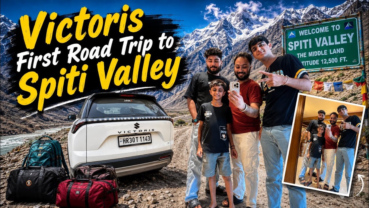 हम भी Victoris लेकर Spiti Valley Road Trip पर निकले 😍