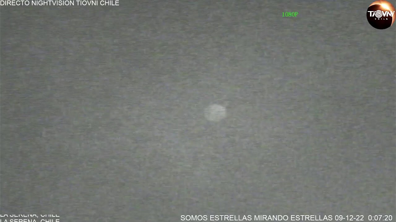 DIRECTO NIGHTVISION TIOVNI DESDE LA SERENA CHILE 08-12-22 #OVNIS #SKYWATCHER #UFO