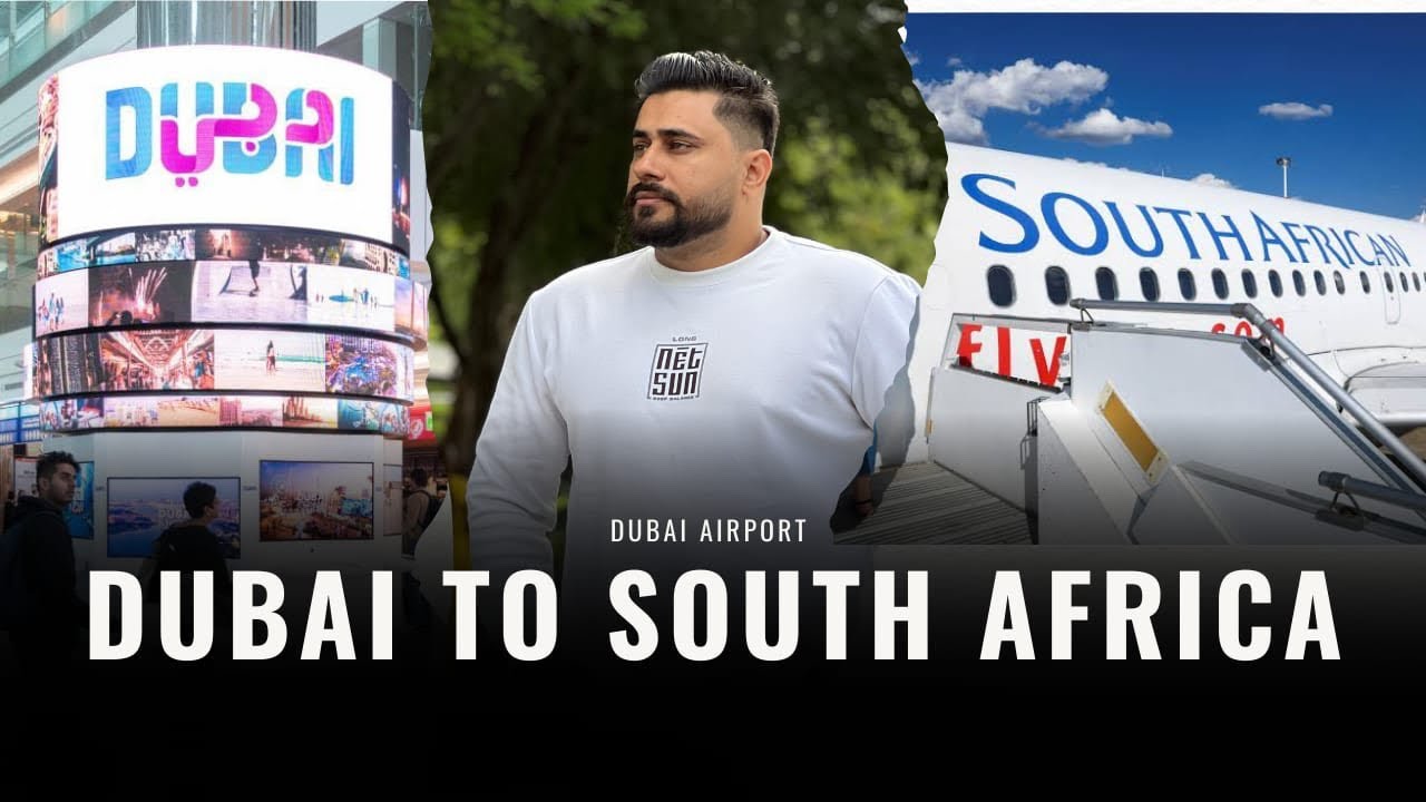 Dubai To South Africa 🤩🫀 | Airport Of Dubai Is Awesome 🥰❤️