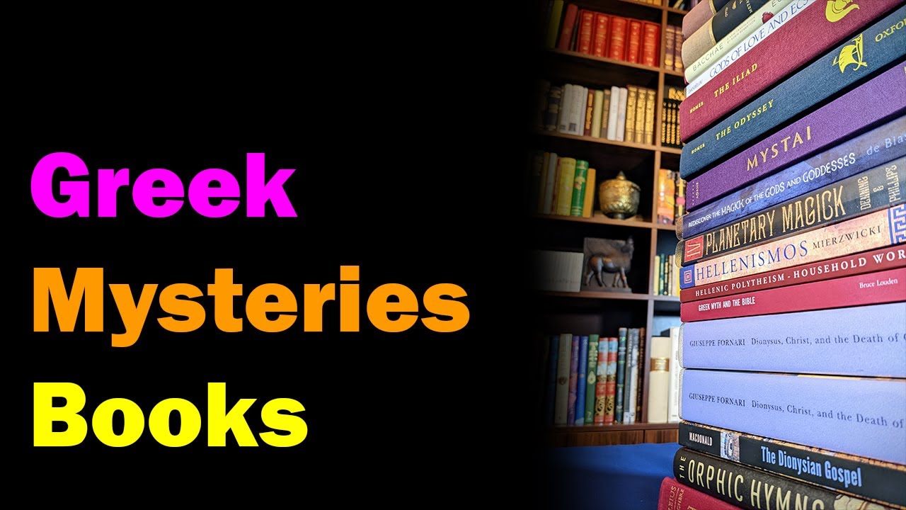 Greek Polytheism and Mysteries Books [Esoteric Saturdays]