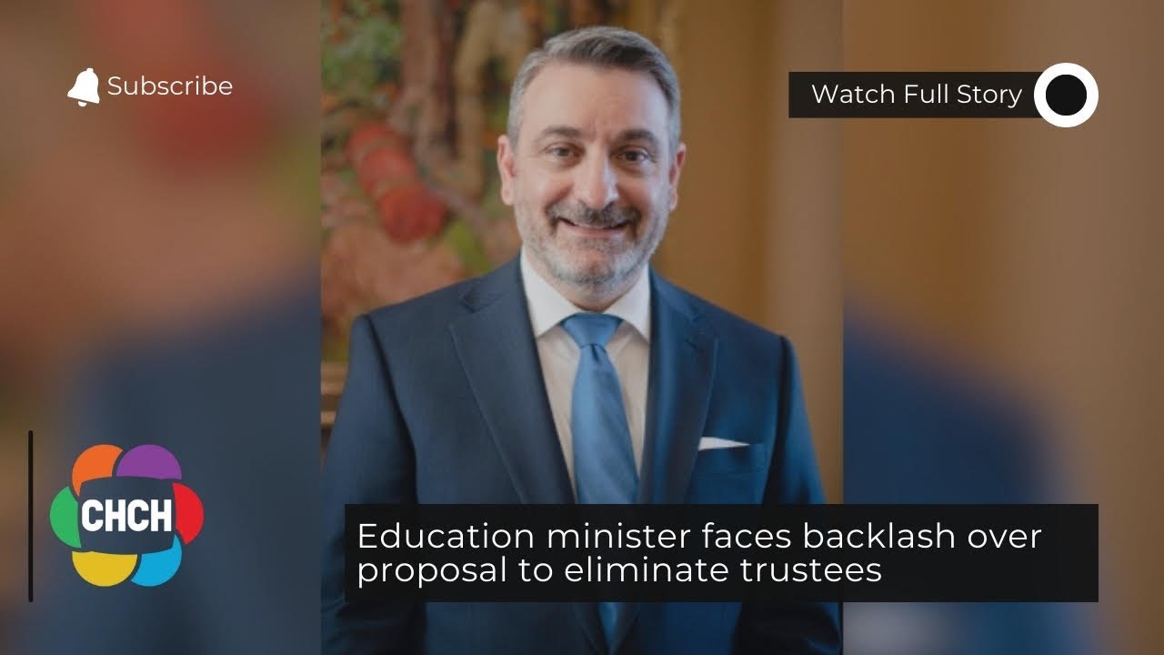 Education minister faces backlash over proposal to eliminate trustees