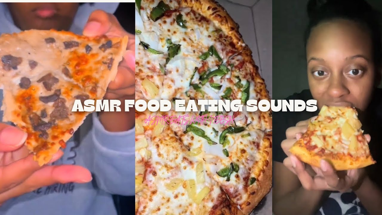 ASMR FOOD EATING MUKBANG| Eating PIZZA