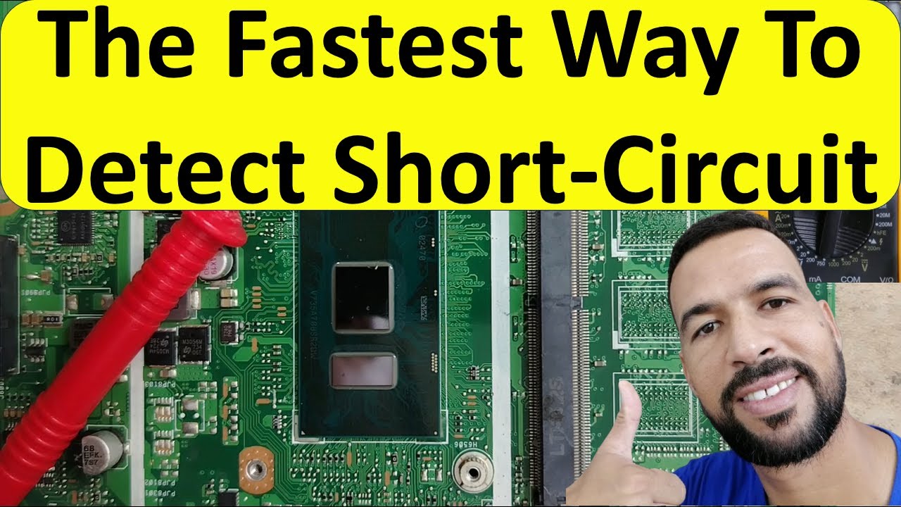 The Fastest Way to Detect Short-Circuits on a Laptop Motherboard | Expert Laptop Repair Guide
