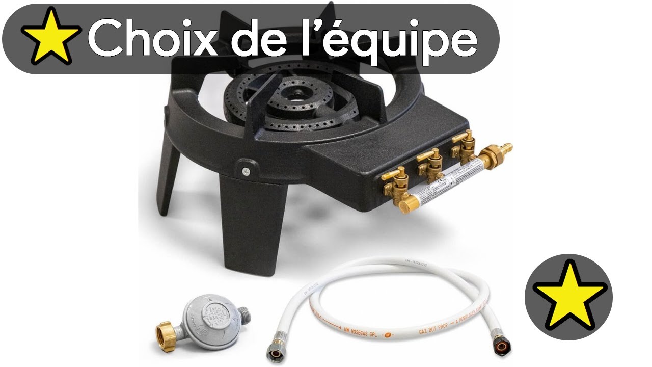 🏆 TOP 3 RECHAUD A GAZ EN FONTE 2025 🔥