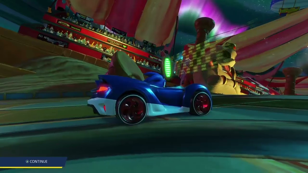 Team Sonic Racing: All Sandopolis Tracks (Test Drive Mode)