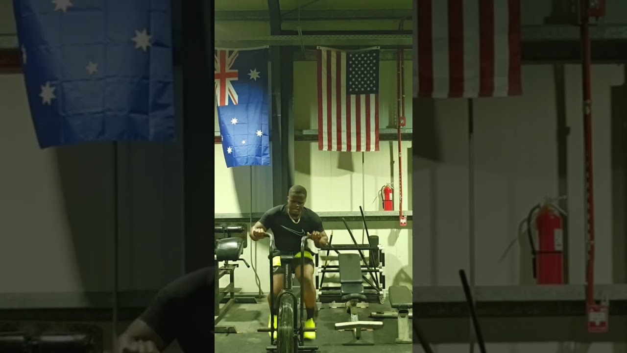 WORKOUT OF THE DAY IN UNITED ARAB EMIRATES.  #CrossFit #UAE #Metcon5 #NikePro #GHD #Airbike #kb