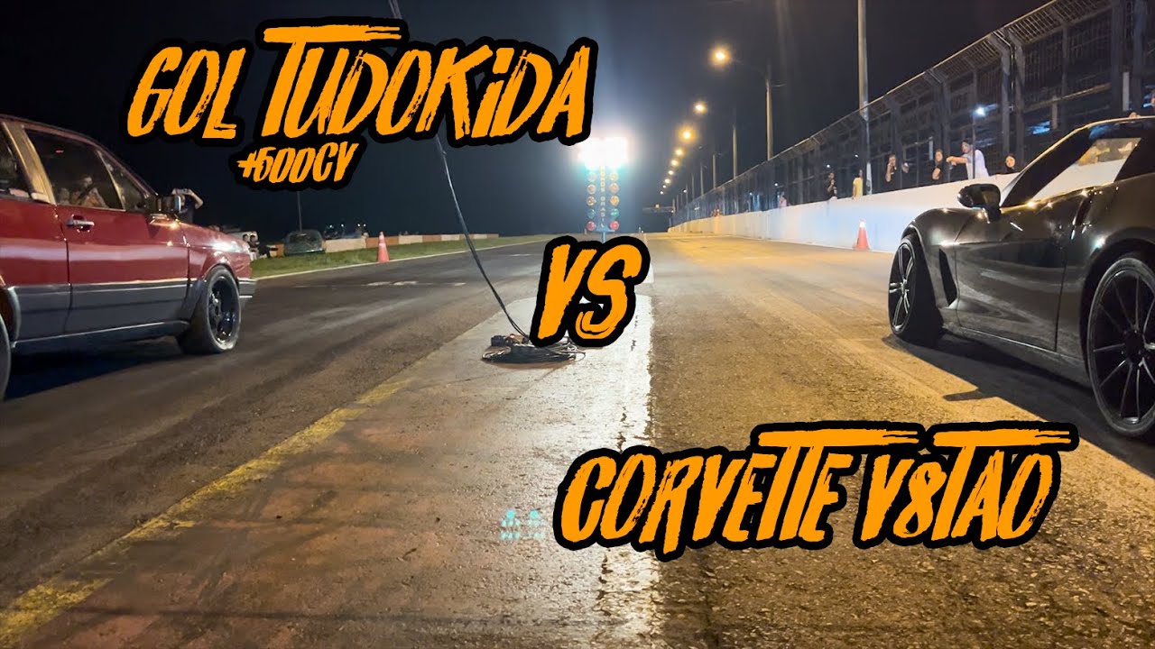 DESAFIEI TODO MUNDO DE CORVETTE NA ARRANCADA!! 🚀🔥 FINAL EMOCIONANTE