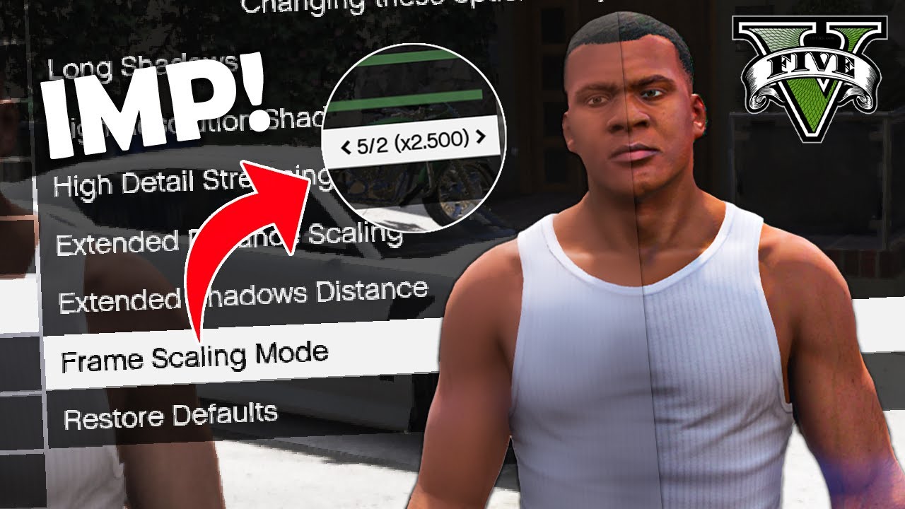 Why Frame Scaling Is Important in GTA 5? | Boost FPS & Improve Graphics on Any PC