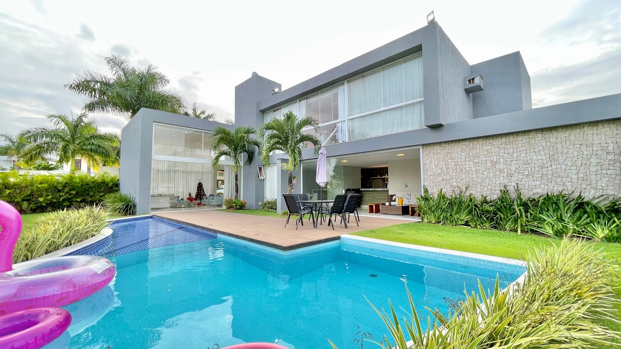 Alphaville Litoral Norte | 2.1M | 3 suítes + Home |  298m2 constr. | Gustavo Reikdal (71) 99333-6547