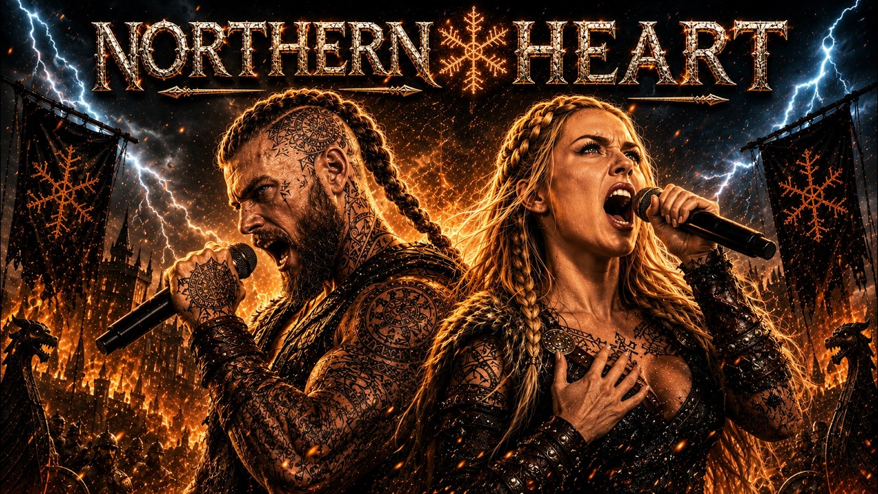Laga ft Ragalor - NORTHERN HEART ⚔️🔥| Epic Viking Rap | Viking Song 🔥