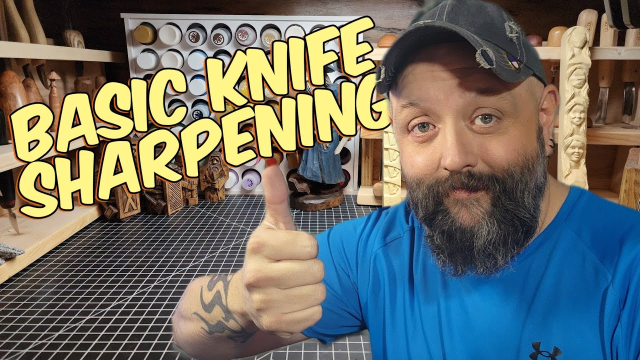 How To Sharpen a Carving Knife!