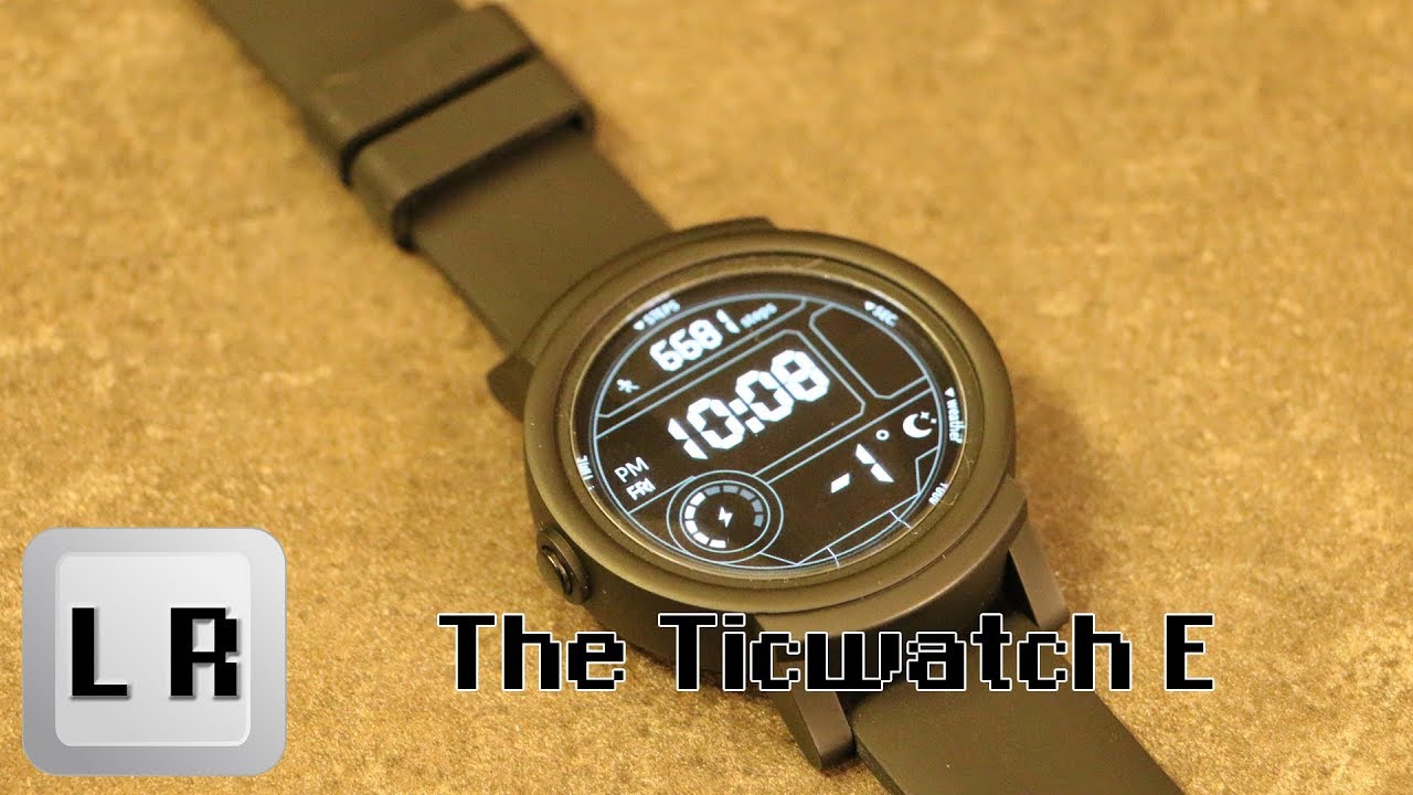 Ticwatch E: Day 2 - Battery Life Expectations and Touch Screen