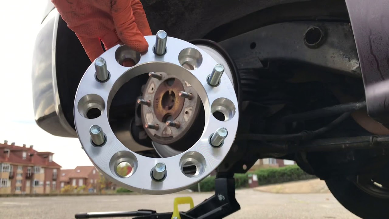 Montar separadores de 3cm en ssangyong rexton