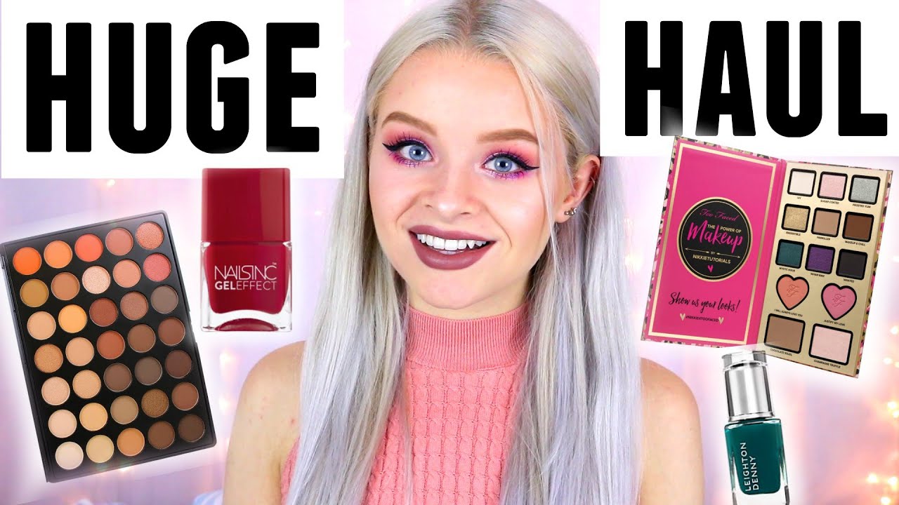 BIG FASHION AND BEAUTY HAUL! | sophdoesnails