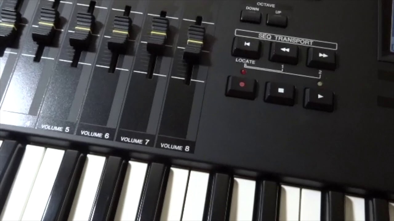 Yamaha Motif XF / XS Pattern Arpeggio plus Effects
