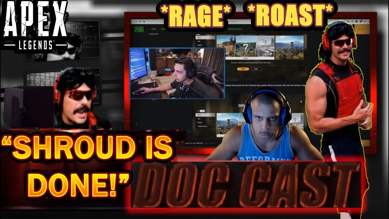DrDisrespect CASTS Shroud & ROASTS Tyler1 + Apex RAGE! (Hilarious!)