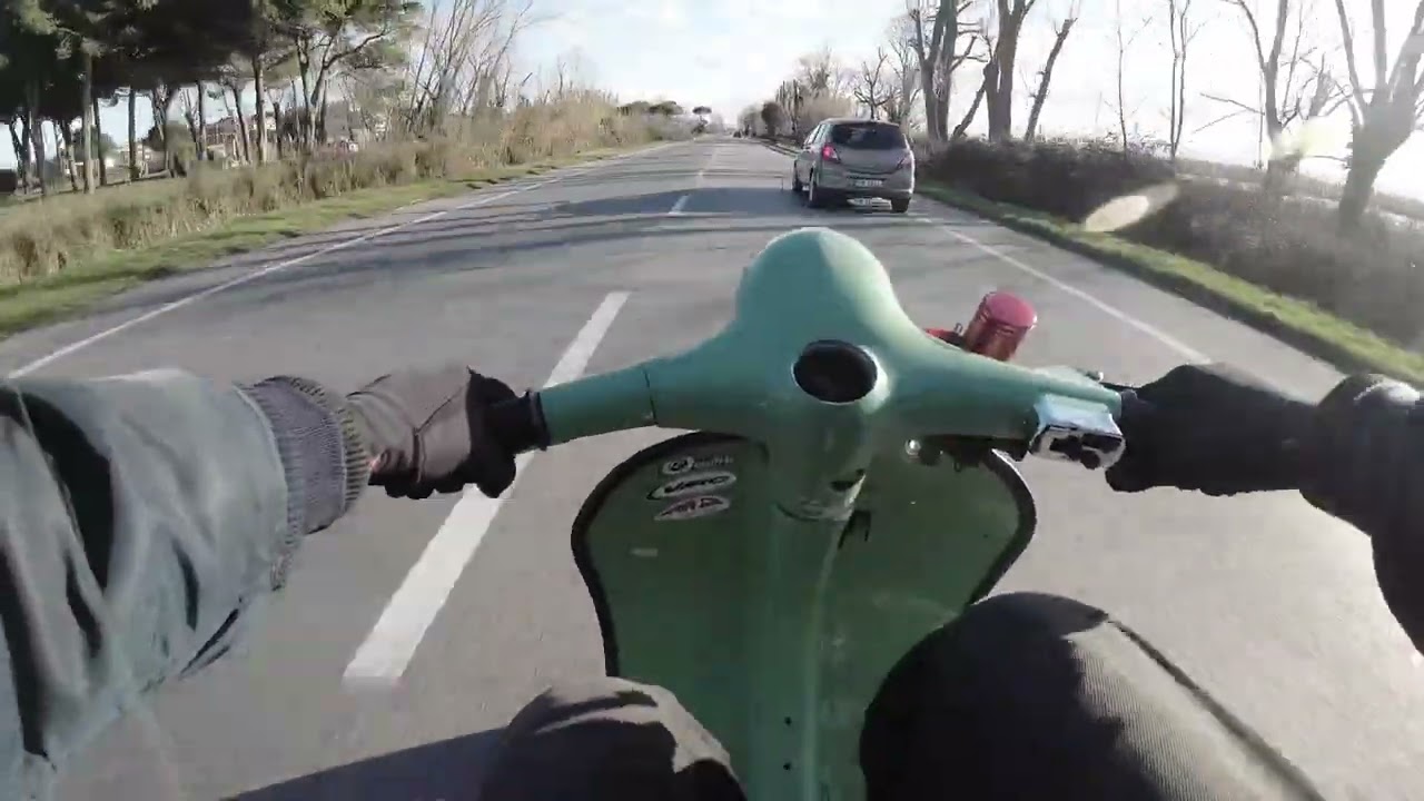 On Board vespa 130 polini
