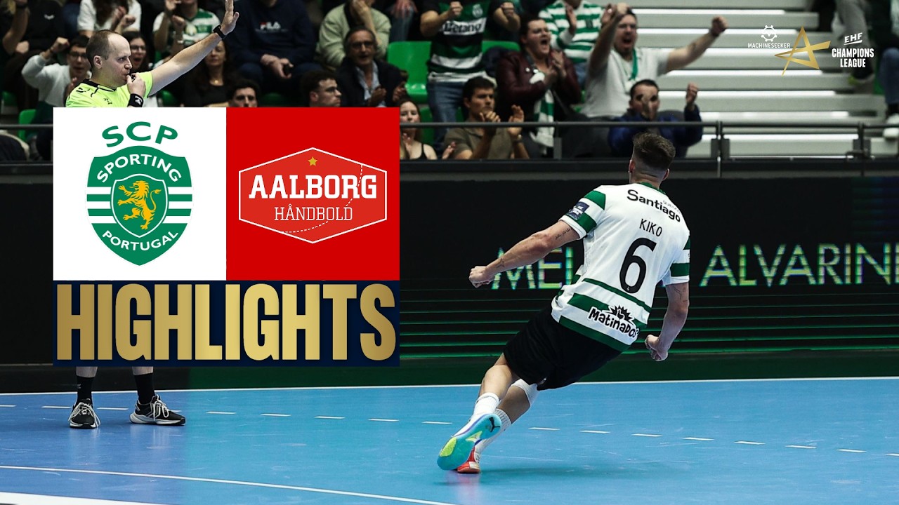 Sporting CP 🆚 Aalborg Handbold | Highlights | EHF Champions League Men 2025/26