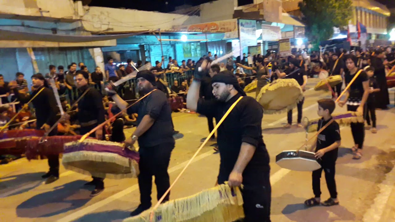 موكب تشابيه بيت الاحزان تشرفنا في حضورنا لتلبيت نداء صوت الحسين