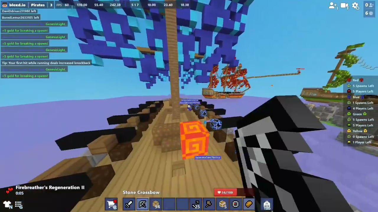 Bloxd.io Pirates #bloxd #bloxdio #pirates