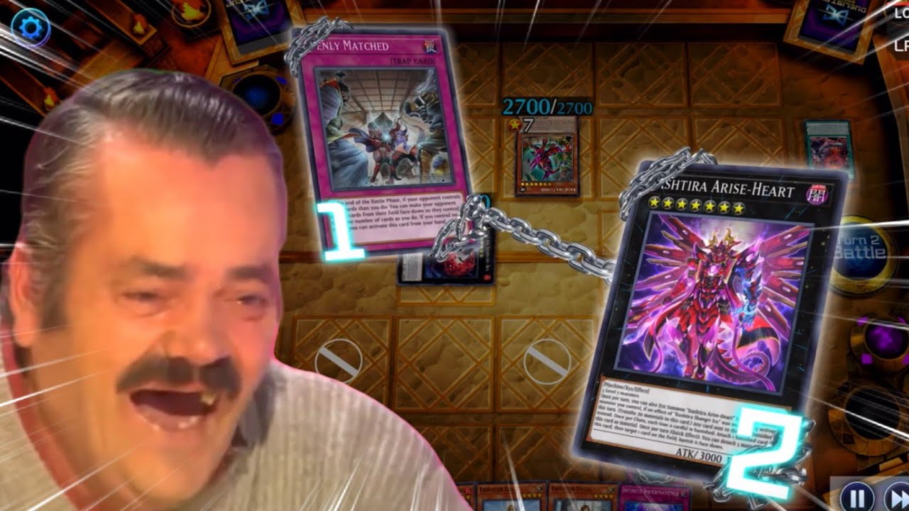 WHEN YOU EVENLY MATCHED A KASHTIRA BOT IN YUGIOH MASTER DUEL
