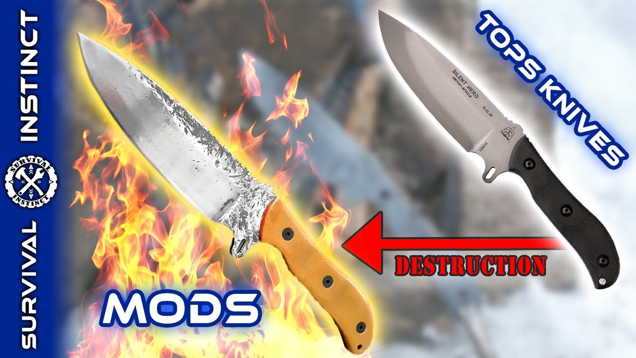 TOPS Knives  -  Destruction MODS  -  Forged