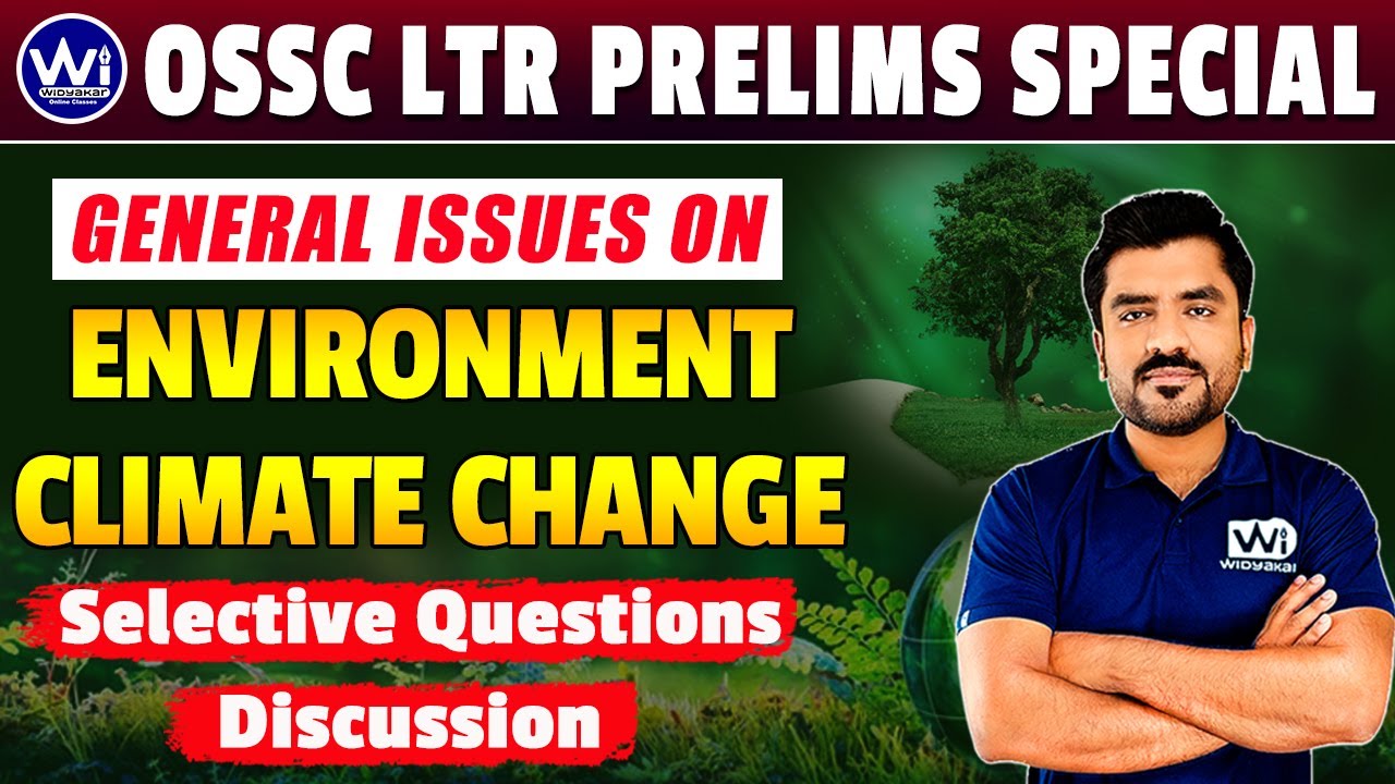 ENVIRONMENT & CLIMATE CHANGE | WIM 410 | OSSC LTR PRELIM 2024 #environment #climatechange