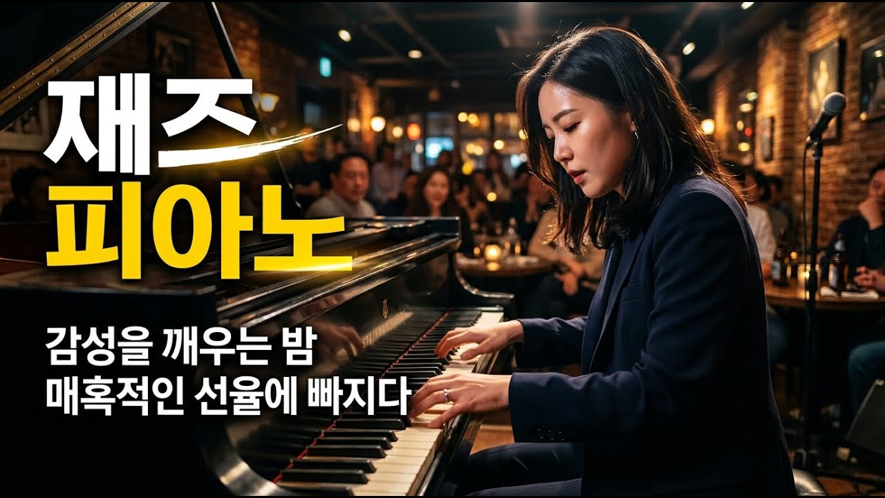 로파이 재즈 라운지 ☕ 집중을 위한 아늑한 카페