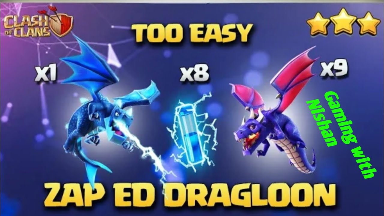 Best Th 12 attack strategy!Th 12 zap dragloon attack strategy