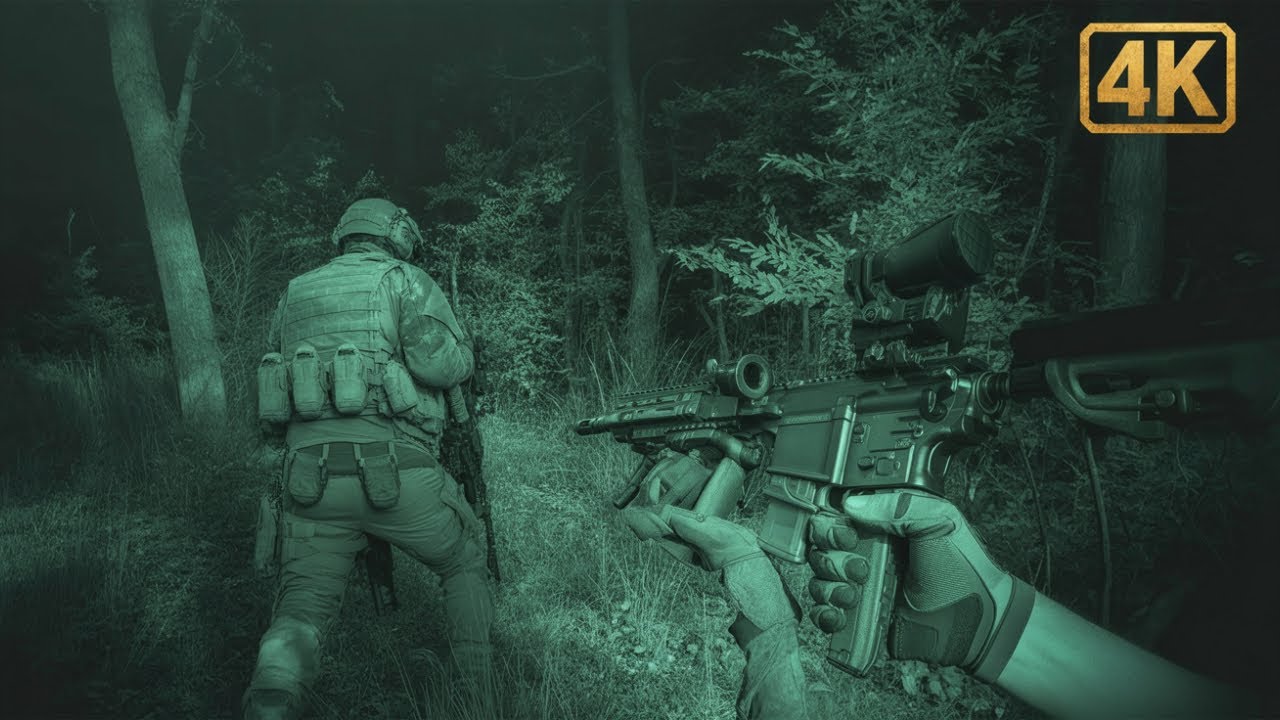 Tactical Night Stealth Mission - KILL OR CAPTURE | COD Modern Warfare 2 (Ultra Realistic 4K)