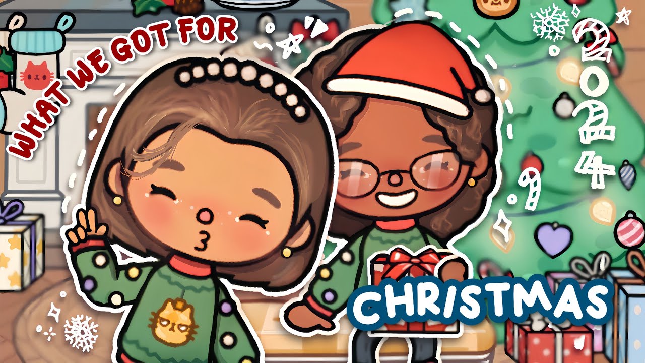 ☆FUNNY😂*What we got for CHRISTMAS🎄 🎁*•°||♡Tocaboca roleplay❄||voiced🎙