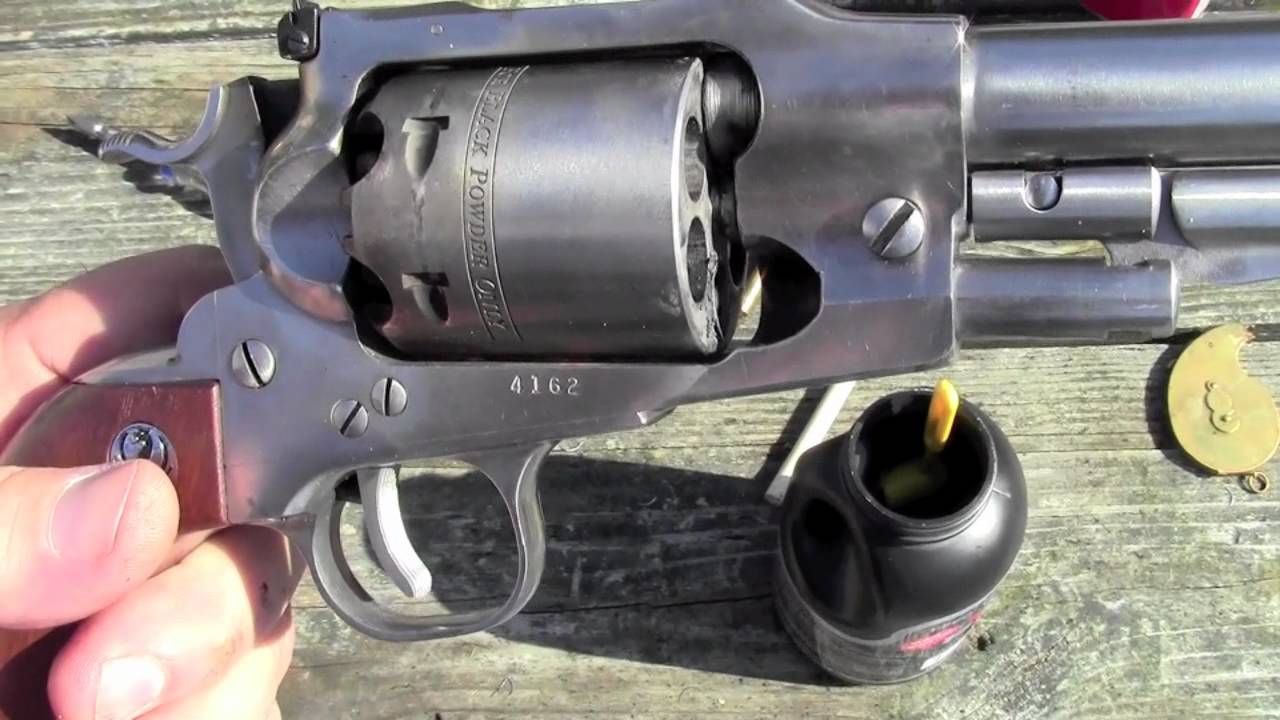 Тест порохового снаряда Ruger Old Army, часть 2