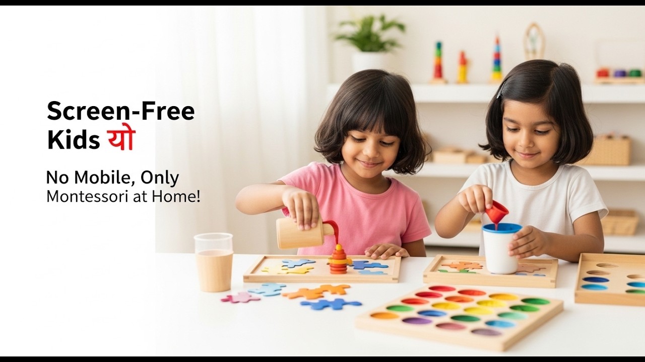 Why MONTESSORI EDUCATION Says No to Screens for Young Kids