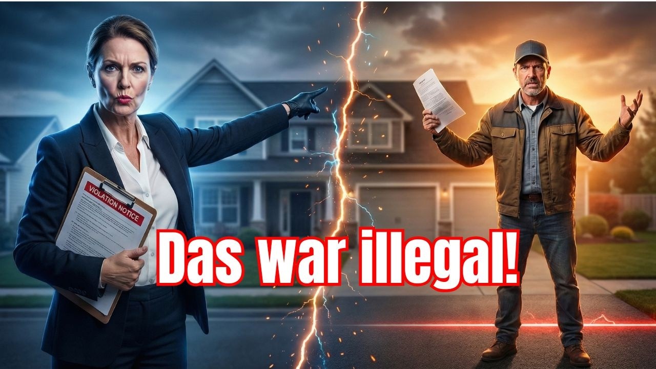 Die HOA überschritt eine Grenze