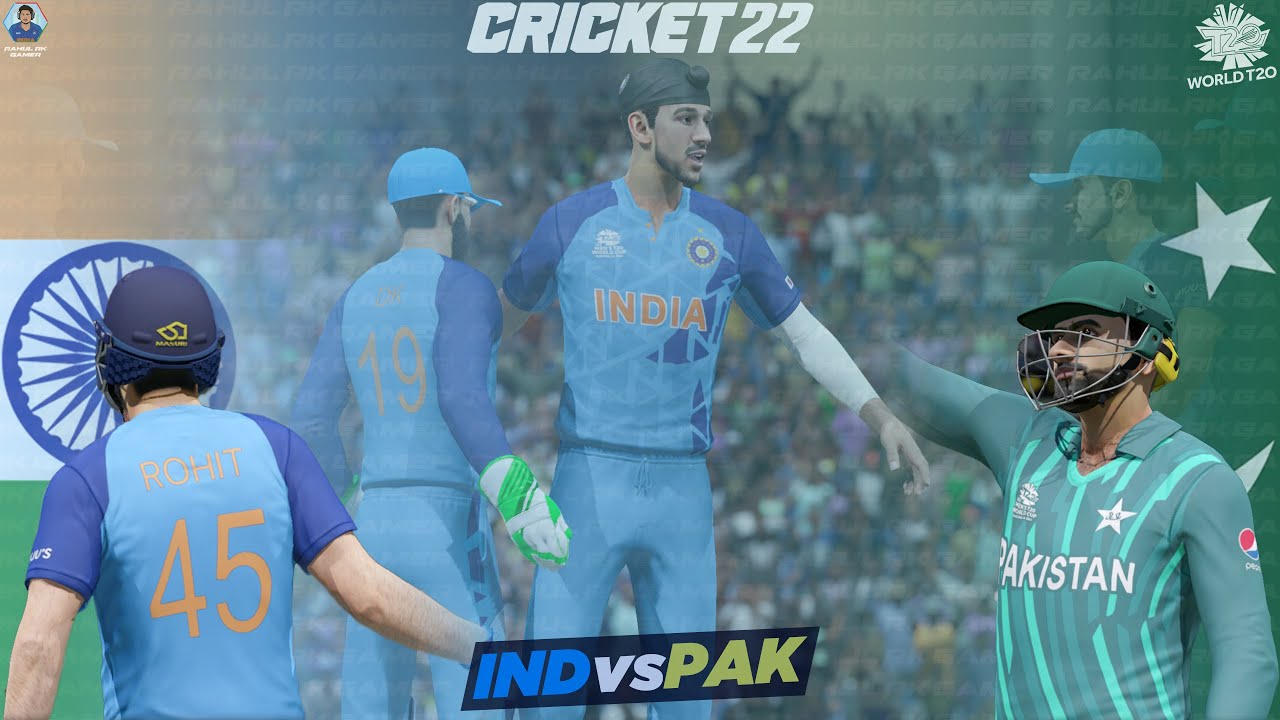 India vs Pakistan - वर्ल्ड कप की शुरुआत - Cricket 22 T20 World Cup 2022 #1