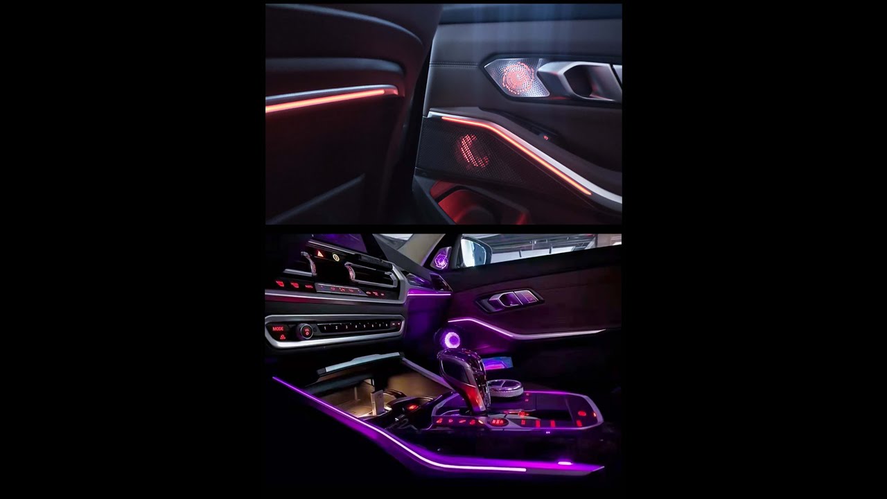 BMW G20 Interior LED Speaker Cover Ambient light Upgrade Installation Video Guide