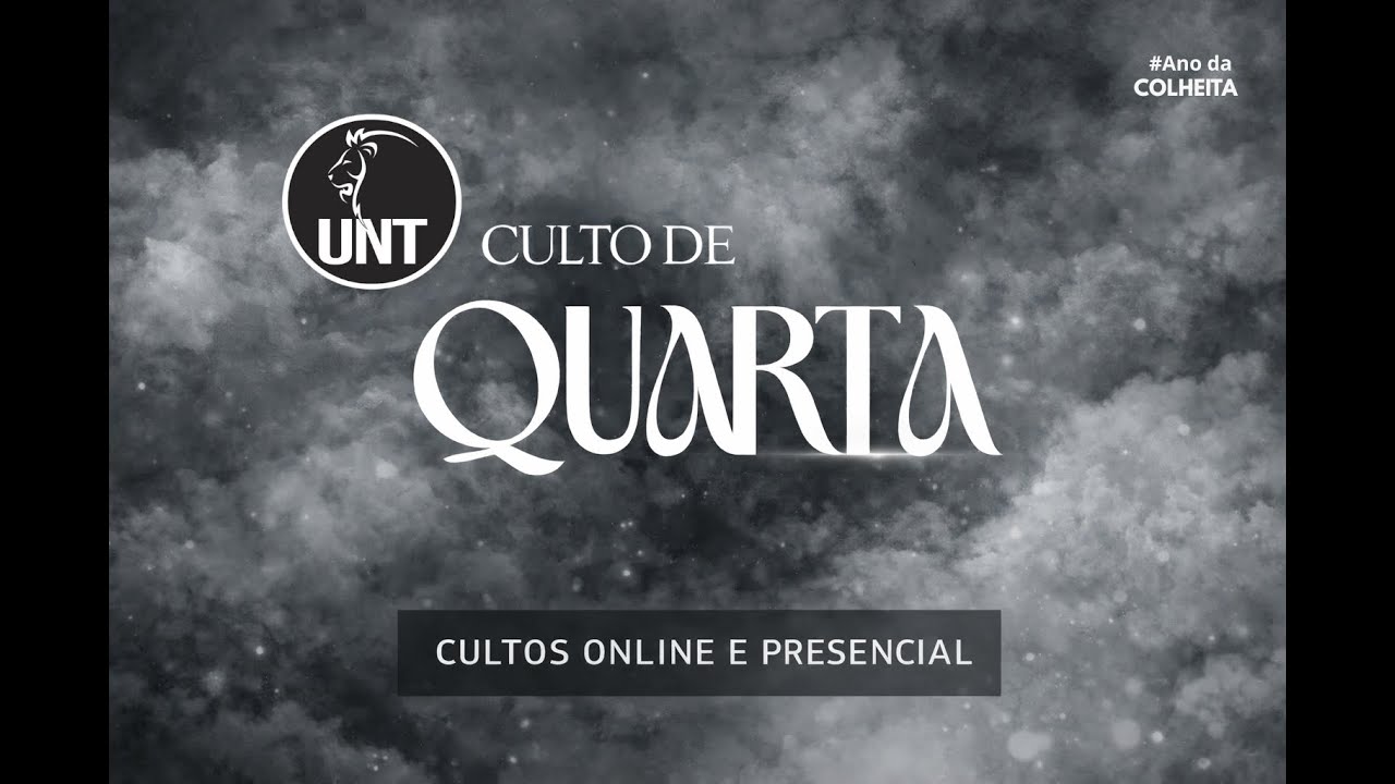 Culto Ao Vivo | Quarta-feira | 04-02-2026 | às 20h (BRT)