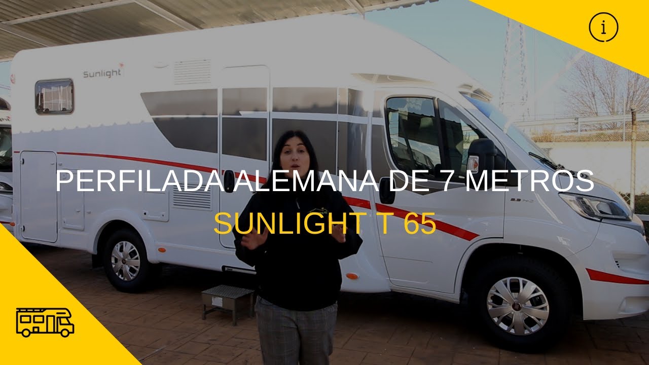 Perfilada alemana de 6,96 metros | Sunlight T65