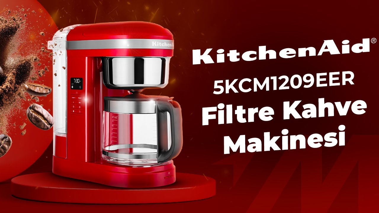 KitchenAid Filtre Kahve Makinesi 5KCM1209EER En Şık Filtre Kahve Makinesi!  | DETAYLI İNCELEME!