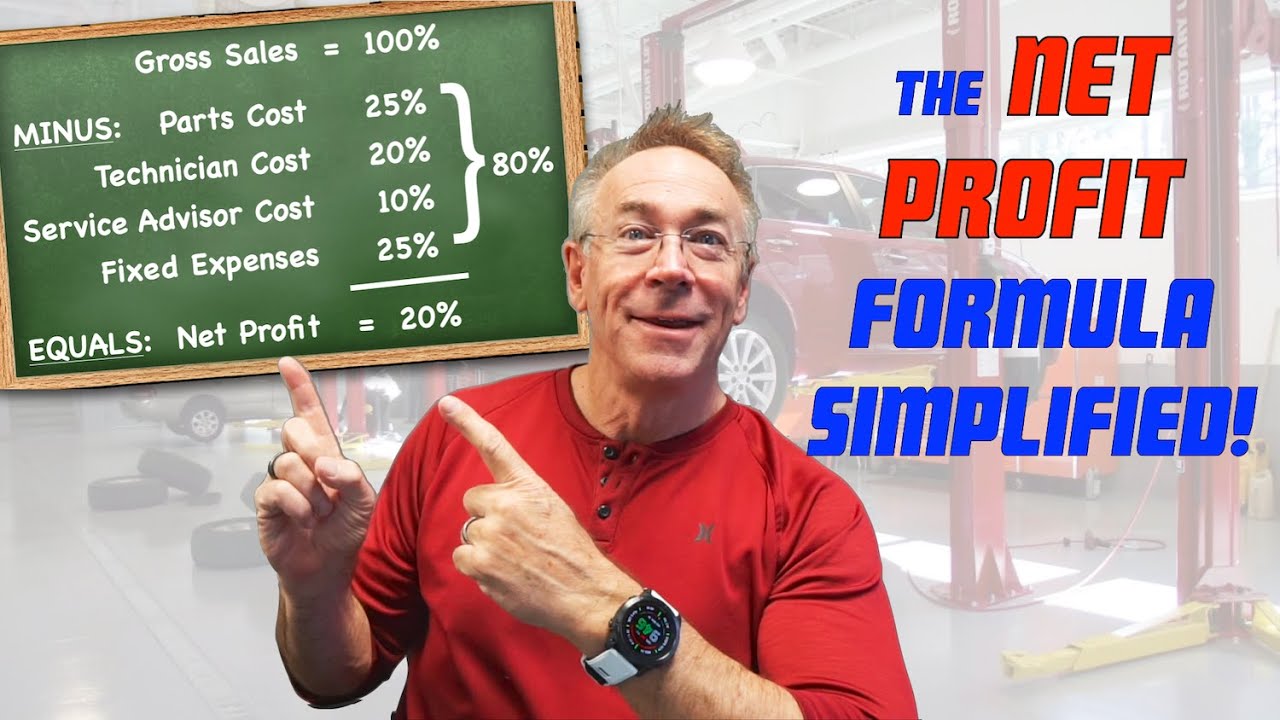 The Repair Shop Owners Guide to Net Profit - Simplified