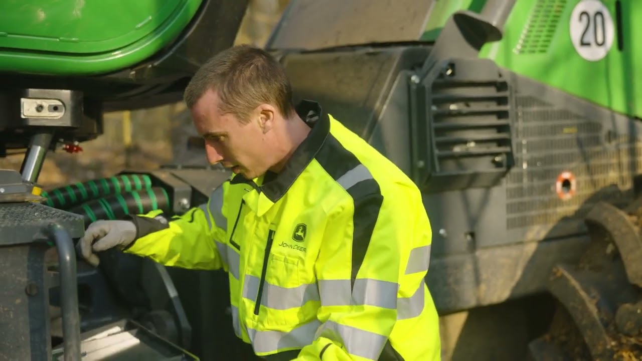 John Deere H212 Harvesteraggregat