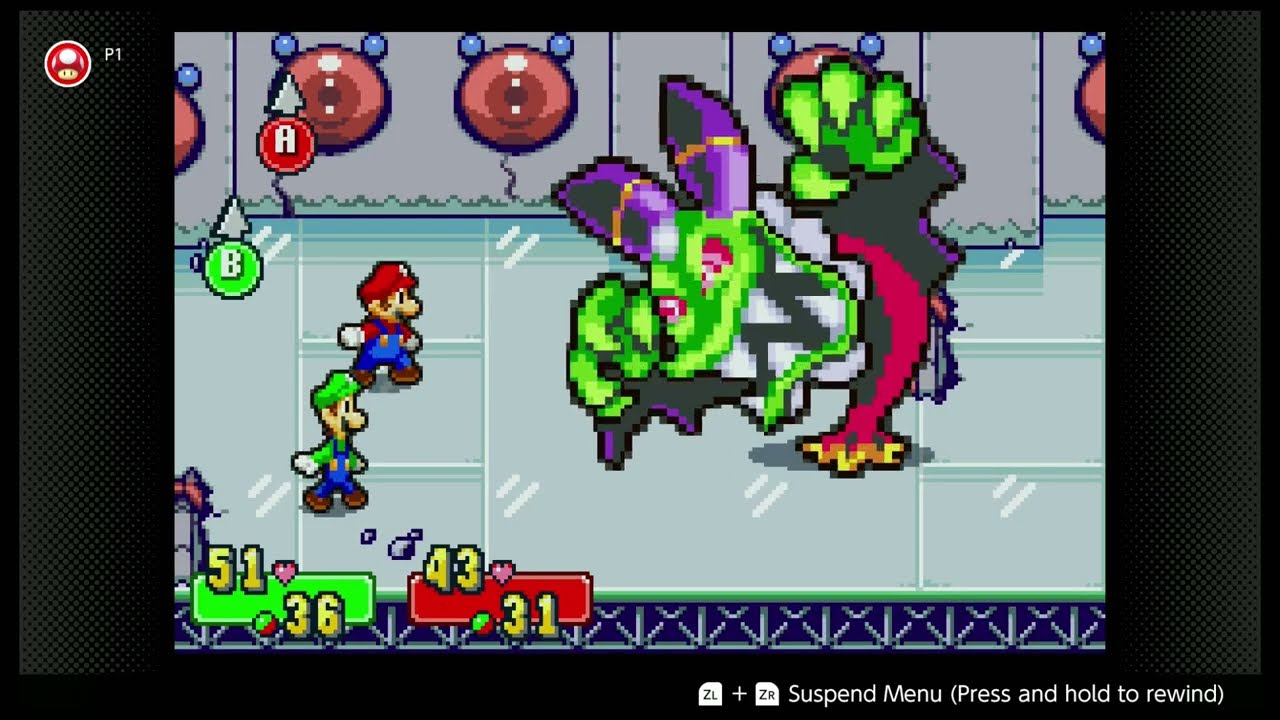 Let's play (4) Mario & Luigi Superstar Saga Part 12 - Facing off Against Cackletta