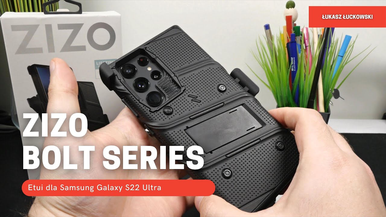 Etui ZIZO BOLT Series dla Samsung Galaxy S22 Ultra