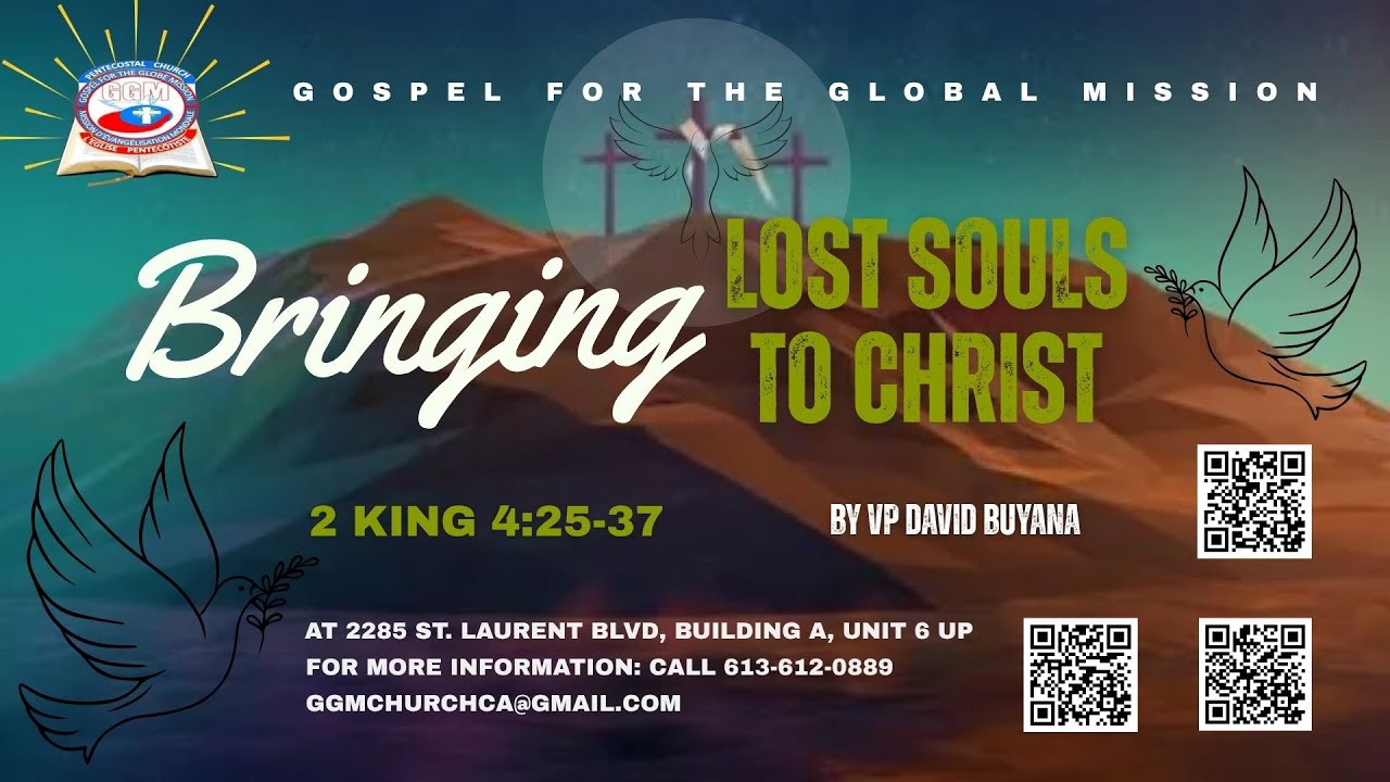 BRINGING LOST SOULS TO CHRIST || BY VP. DAVID BUYANA || SUNDAY SERVICE || NOVEMBER 16TH - 2025