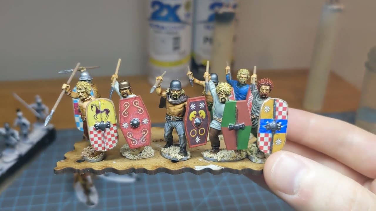 Victrix Carthaginian Army in 28mm, Log 1