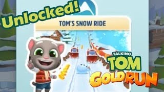 Talking Tom Gold Run / Tom's Snow Ride / Frosty Tom Unlocked!