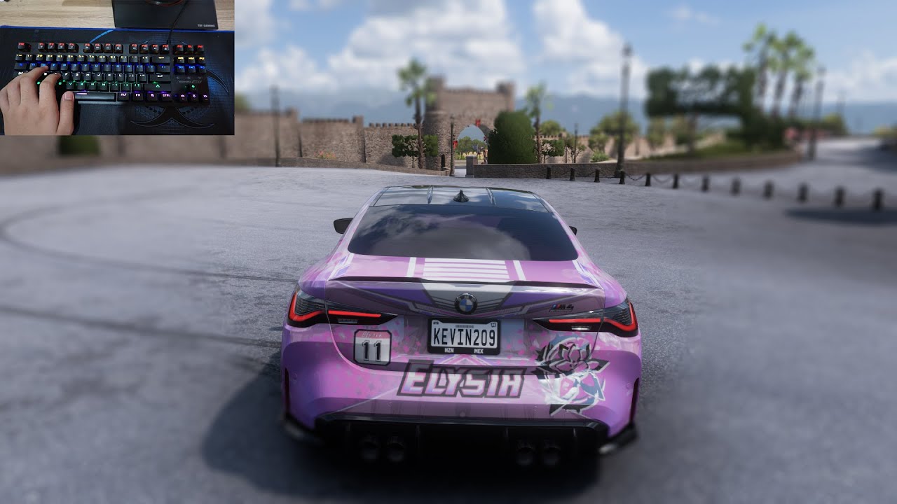 Forza Horizon 5 BMW M4 Competition 22 | Keyboard Gameplay