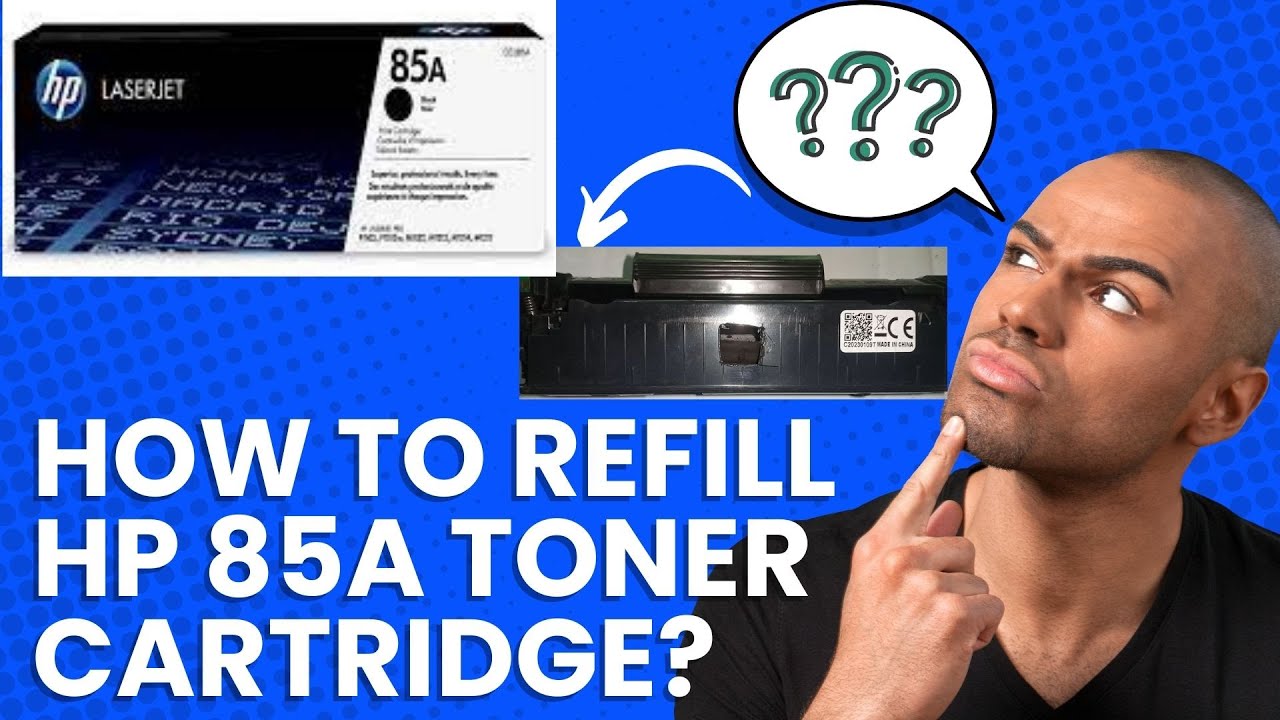 How to refill HP 85A Toner Cartridge in 5 Minutes? | HP Cartridge Free Refill
