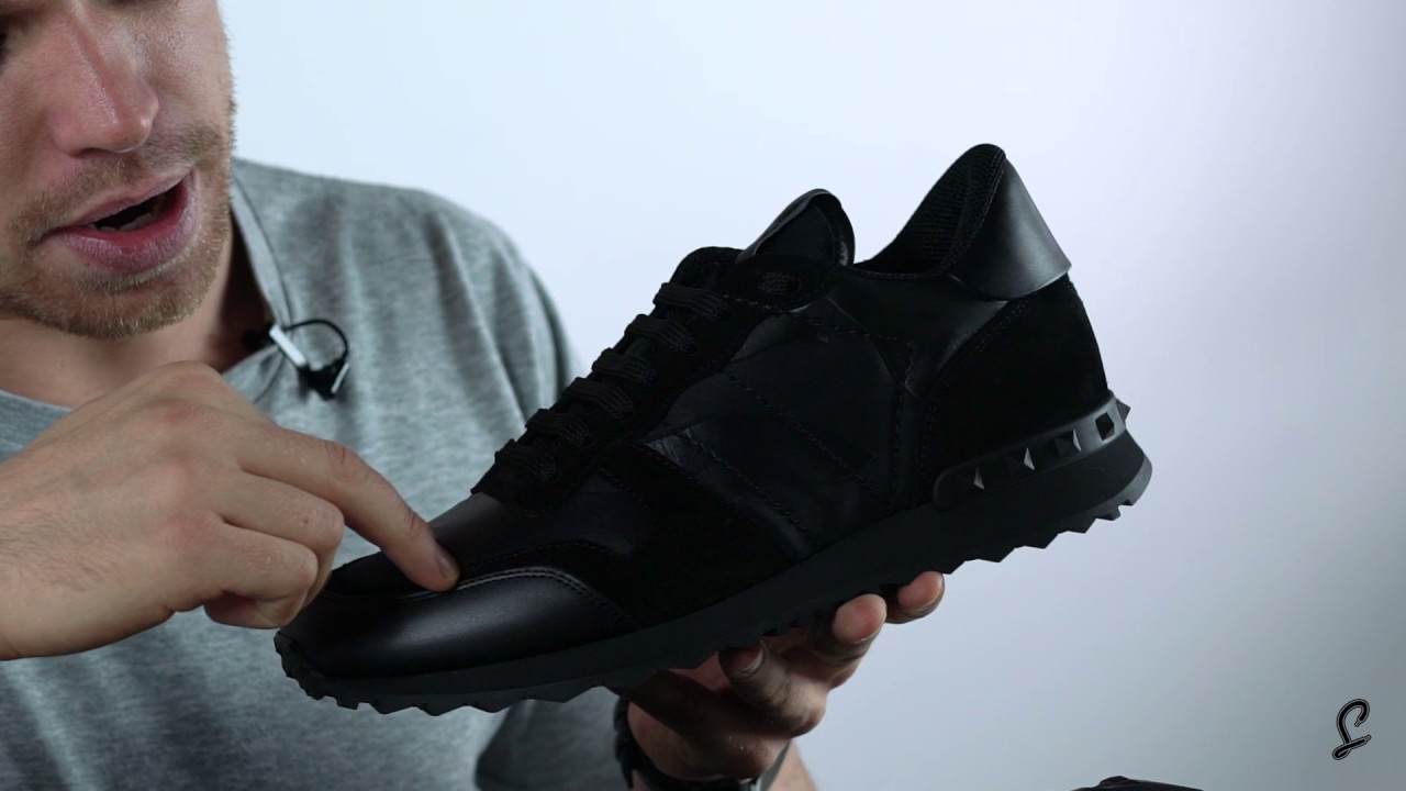 Valentino Rockrunner Triple Black Premium Unboxing