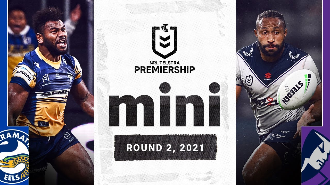 NRL Highlights | Sivo sizzles as Eels edge past Storm | Match Mini | Round 2, 2021 | NRL